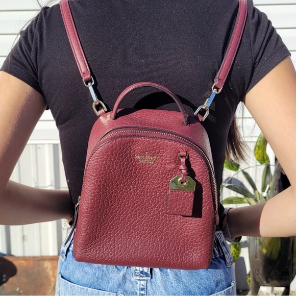 Kate Spade Leather Mini Backpack - Picture 2 of 13
